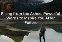 Rising from the Ashes: Powerful Words to Inspire You After Failure Rising from the Ashes: Powerful Words to Inspire You After Failure