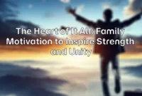 The Heart of It All: Family Motivation to Inspire Strength and Unity