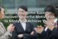 Unlock Academic Success: Discover Powerful Motivation to Study and Achieve Your Learning Goals